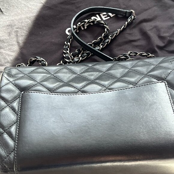 Chanel Black Timeless/Classique Quilted Leather Crossbody/Shouder Bag - Picture 8 of 16